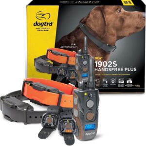 Dogtra 1902S HANDSFREE Plus Boost and Lock, Remote Dog Training E-Collar